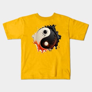 Yin Yang T-Shirt Kids T-Shirt